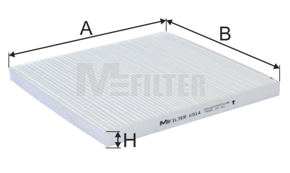 MFILTER - K914-MFI - Filter, cabin air