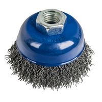 Кордщетка чашеобразная 65 мм М14 для УШМ проволока сталь ПРАКТИКА