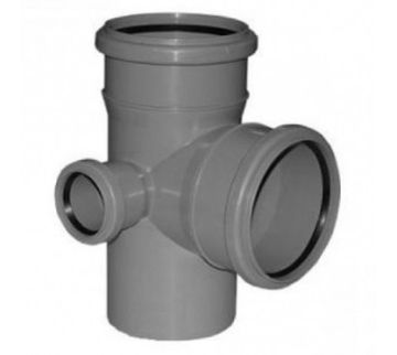 Крестовина Sinikon Standart 110x110x50 мм 87° серая левая двухплоскостная (арт. 512033.R)