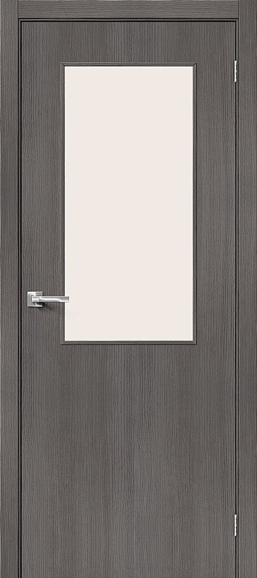 Дверь Браво-7 / Цвет Grey Melinga / Стекло Magic Fog / Двери Браво