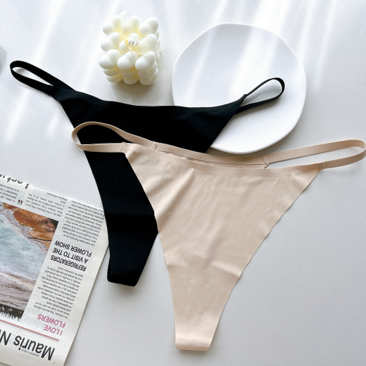 Трусы женские стринги бесшовные 2 шт