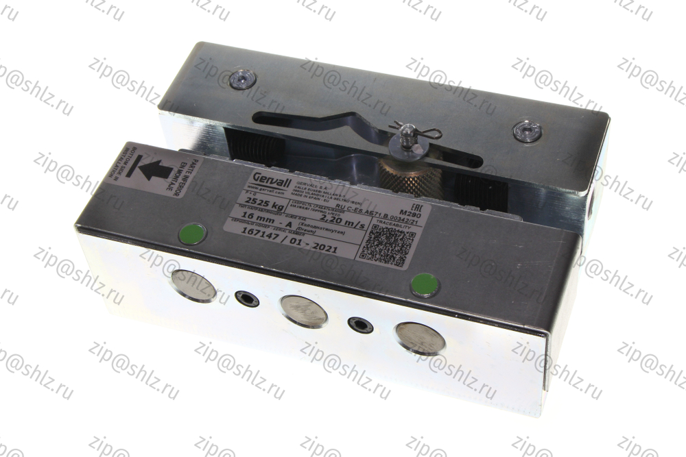 Ловители Gerval плавного торможения М290 (16мм-SET L/R) P+Q=2525кг