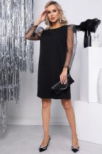 Платье "Тамила" (блэк) П7752 LT Collection