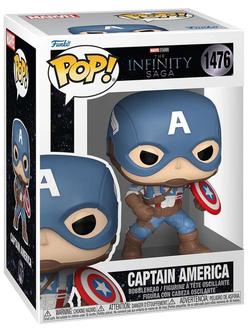Фигурка Funko POP! Bobble Marvel Infinity Sagа CA The First Avenger Captain America (1476) 83791