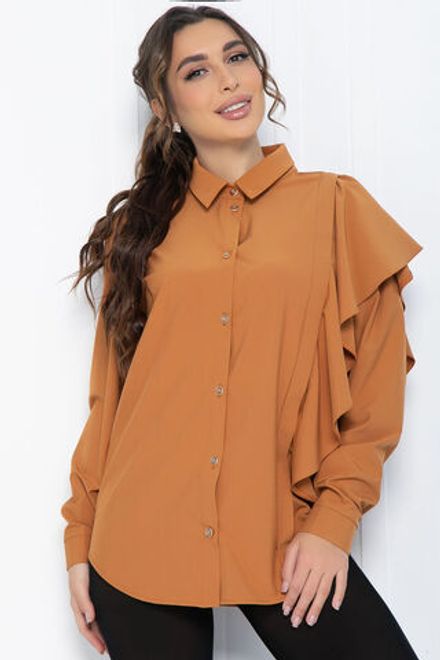 Блуза Дуэт (горчица) Б12030 LT Collection