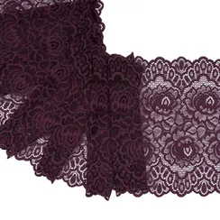 Кружево эластичное слива 22 см