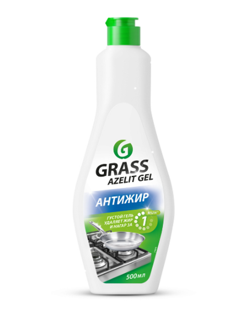 Azelit gel Анти-жир ср-во для удаления, нагара и копоти, 500 мл