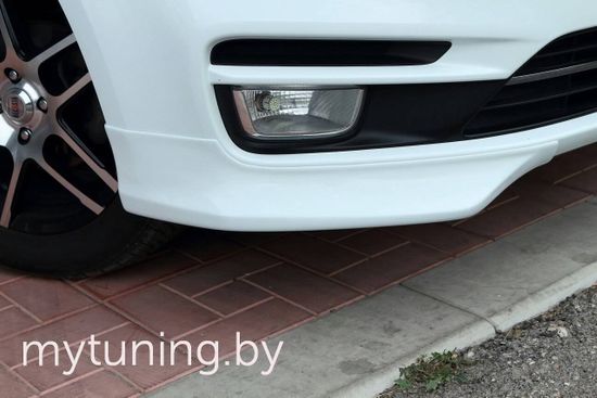 Клыки на передний бампер для Kia Rio III рестайлинг