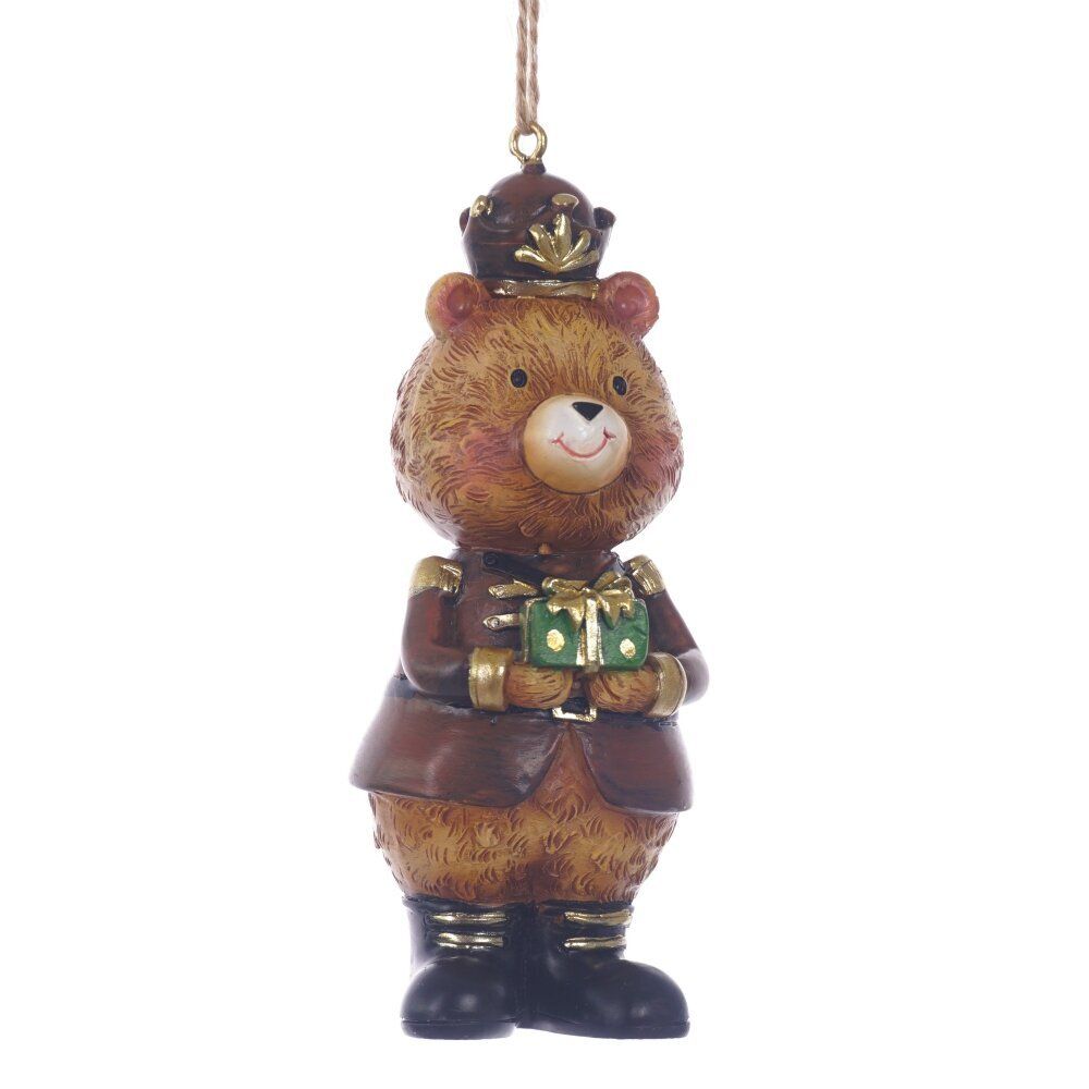 GAEM Фигурка декоративная подвесная "Медвежонок", L3,5 W3,5 H10,5 см, 2в.