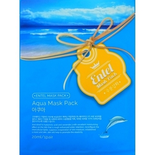 Тканевая маска с морской водой ENTEL Aqua Mask Pack