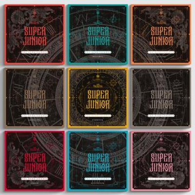 Альбом Super Junior - The Renaissance 10th Album SQUARE STYLE RANDOM Version