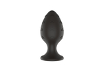 Силиконовая анальная пробка черная S (5.8*2.8cm) 3302-01