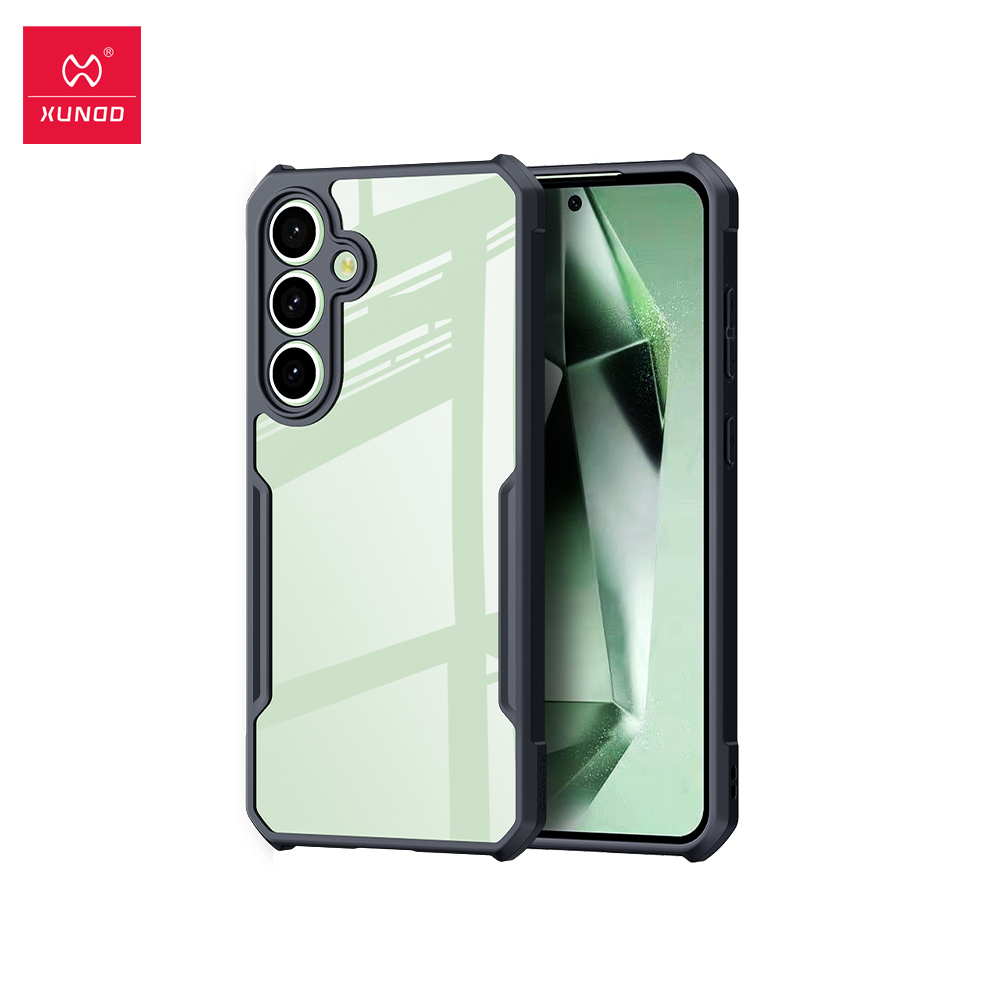 Чехол для Samsung Galaxy S24 FE противоударный с усиленными углами XUNDD