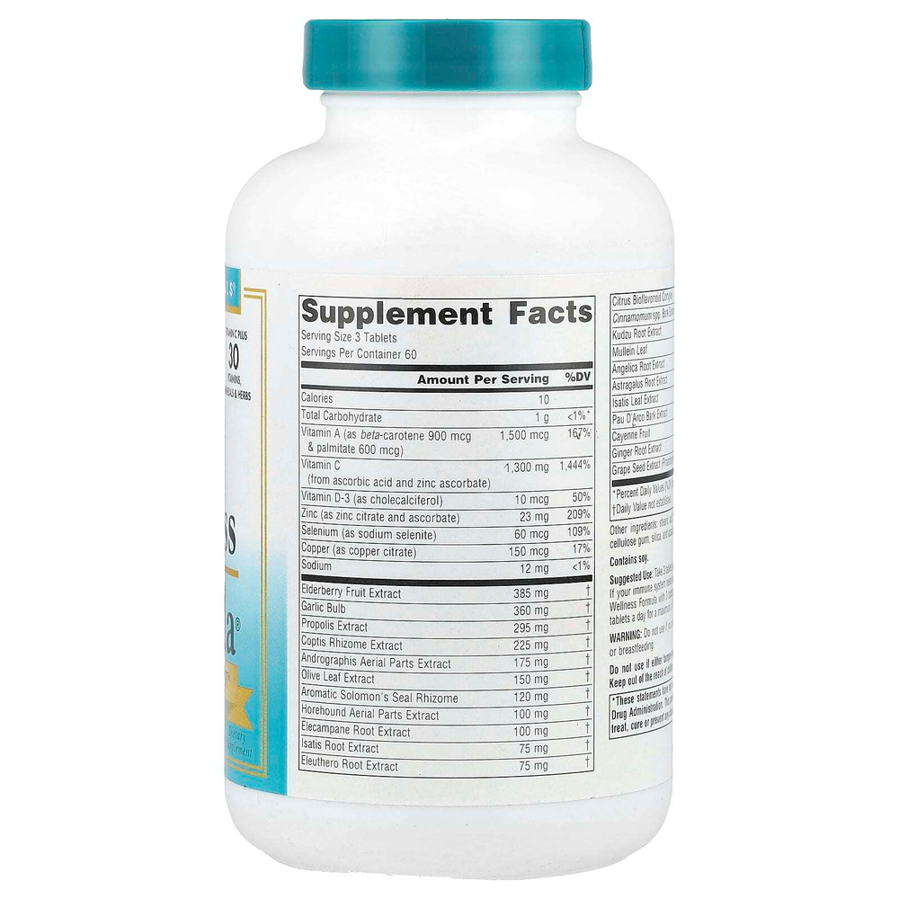 Source Naturals, Wellness Formula®, улучшенная поддержка иммунитета, 180 таблеток