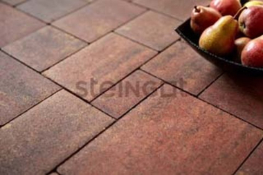 Тротуарная плитка Бавария Терракота (Terracotta) 60 мм