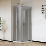 Душевой уголок City VSQ-5CT900MT, 900*900, хром, стекло текстурное, , шт