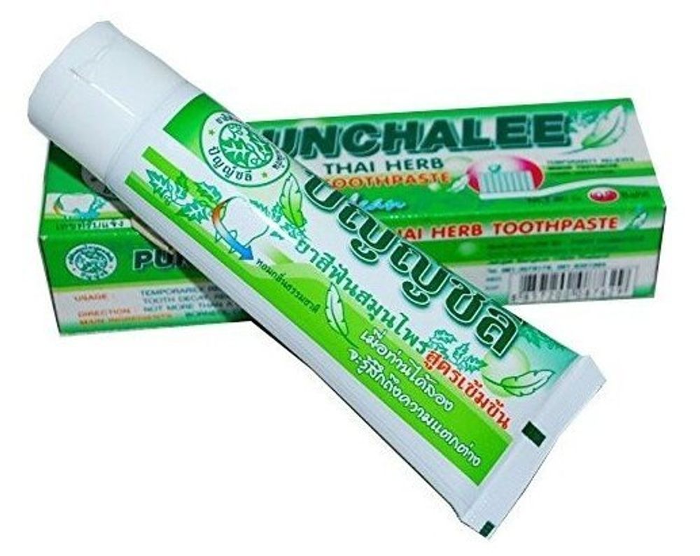 Зубная паста Punchalee Органическая с тайскими травами, 80 г