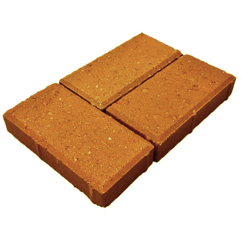 Брусчатка Кирпичик 4 (лосось), вибропрессование