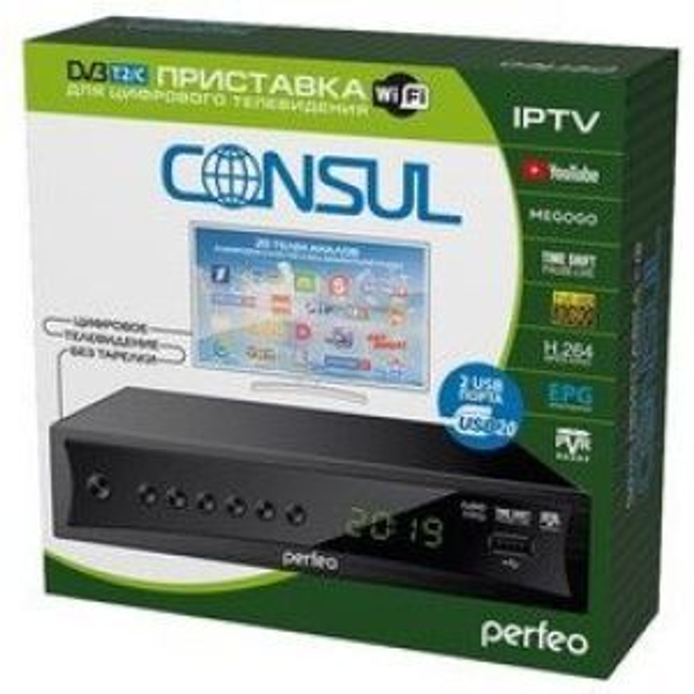 тюнер  PERFEO PF-A4413 (эфирный)