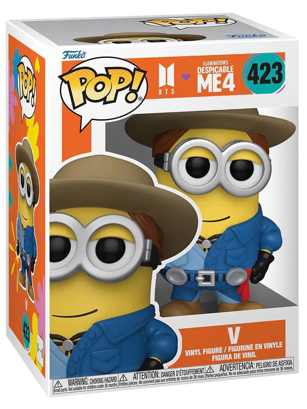 Фигурка Funko POP! Rocks BTS X Despicable Me 4 V (423) 85969
