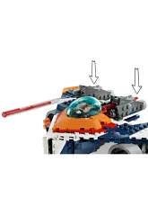 Конструктор Marvel Super Heroes 76278 Боевая птица Ракеты