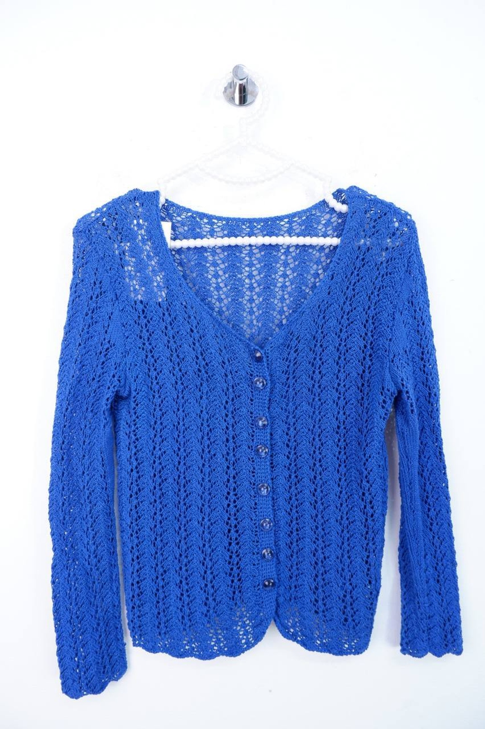 Кардиган кружевной, визуально 42 размер
