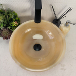 Раковина из оникса Bowl Yellow TinLip BO-60906 40*40*15