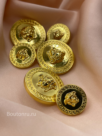 Пуговицы Верс. золотистые