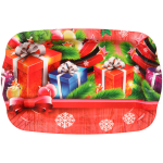 Поднос пластиковый «Новогодние подарки» 21*30см