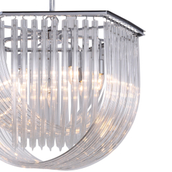 Люстра Murano 7 chrome