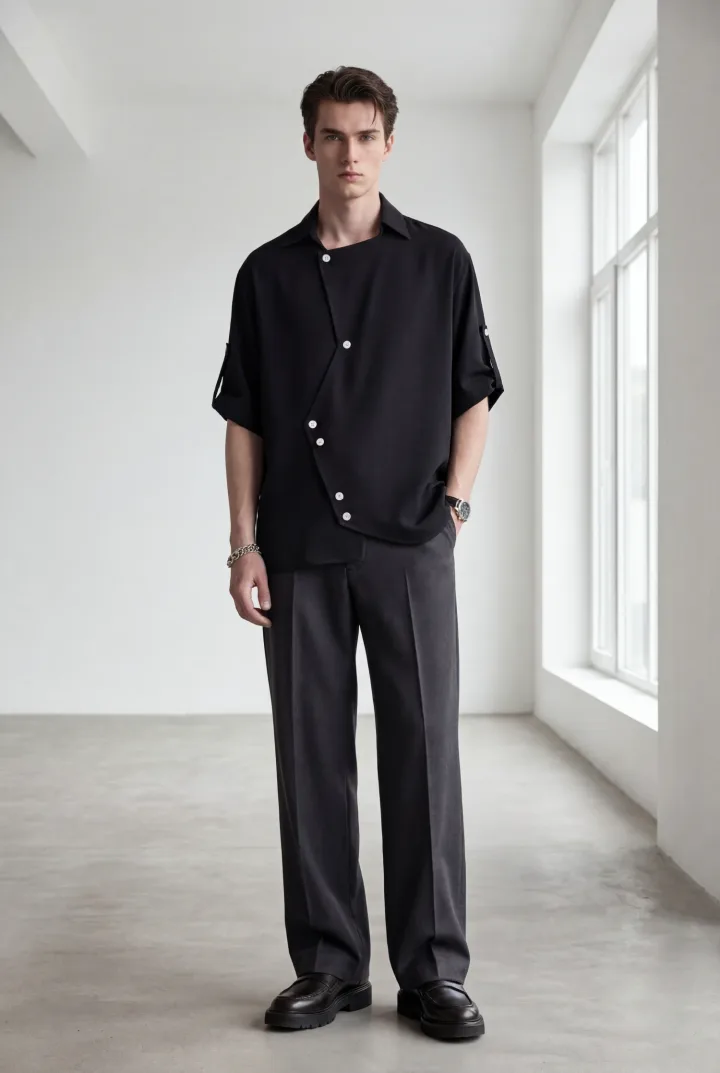 Рубашка с коротким рукавом «BITZ»