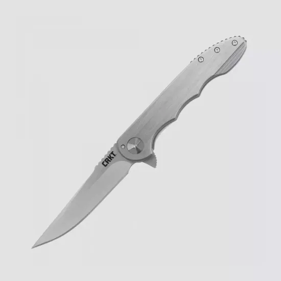 Складной нож CRKT Up & At 'Em CR/7076 c клинком из стали 8Cr13MoV, рукоять Stainless Steel