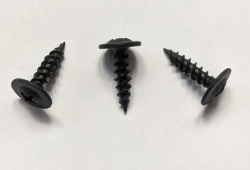 Саморез острый черный 4.2x16 с прессшайбой 20 шт