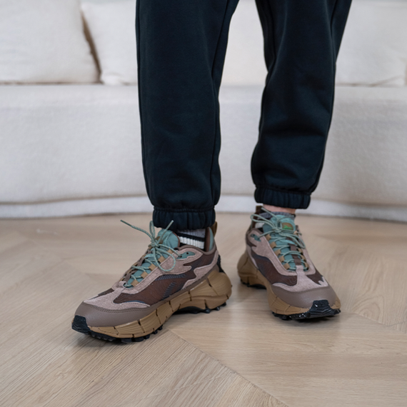 reebok ZIG KINETICA 2,5 EDGE Беговые кроссовки Низкие Коричневые Унисекс