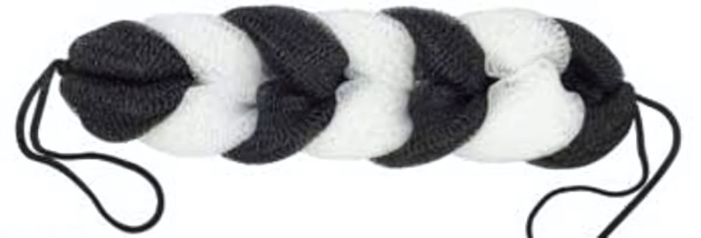 Мочалка косичка «Tressy» Б-Черная 70 гр 1 шт