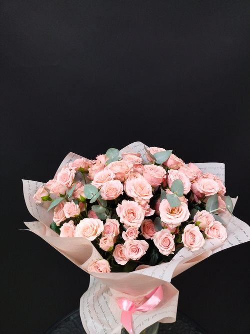 Букет Розовый закат