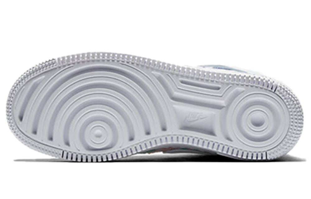 Кроссовки Nike Air Force 1 Upstep Lx "Sequin Fabric" (Женская размерная сетка)