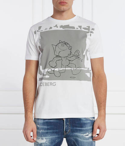 Футболка Iceberg - белый(242 I1P F018 6327)