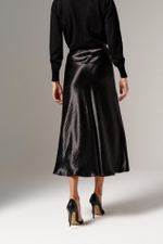 4854 Юбка женская (черный)