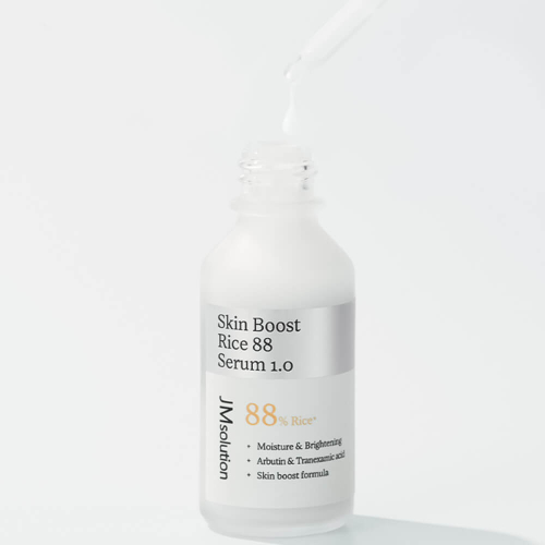 JMsolution Skin Boost Rice 88 Serum 1.0 сыворотка с рисовой водой для интенсивного увлажнения и сияния лица