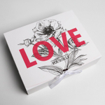 Коробка складная двухсторонняя «ЧБ», 31 × 24.5 × 8 см