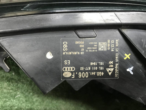 Фара правая Audi A6 4 C7 (2014-2018) ксенон