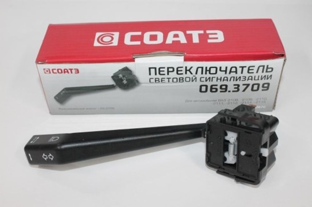 Переключатель подрул. /2108-10/ лев. (поворот+свет) (СОАТЭ)