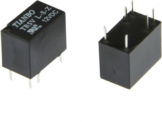 Реле электромагнитное TR5V-L-12VDC-S-Z 12VDC