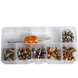 Ремкомплект для штуцеров, 35 ниппелей 6-ти типоразмеров ОДА Сервис ODA-9001