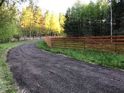 Фотоотчет о ремонте подъездной дороги