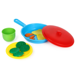 Пластмассовый игрушечный набор "Посуда", упакет полиэтилен пакет