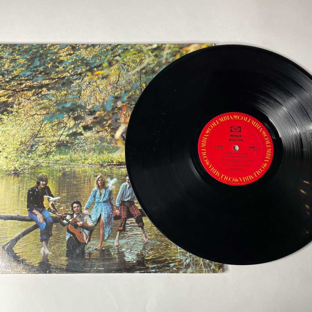 Винтажная виниловая пластинка LP Paul McCartney Wings Wild Life (США 1980)
