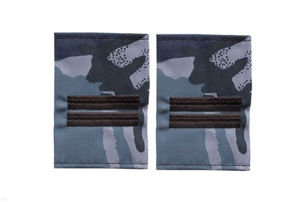 Фальшпогоны ФСИН серая кукла вышитые мл. сержант