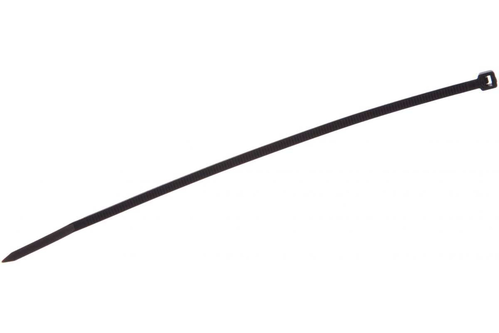 ХОМУТЫ СИБРТЕХ ПЛАСТИКОВЫЕ ЧЕРНЫЕ 180Х3,6ММ 100ШТ 45550